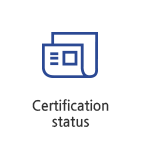 Certification status