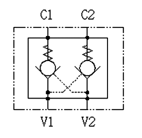Double-Overcenter-valve