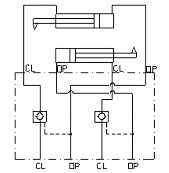 Double-Overcenter-valve