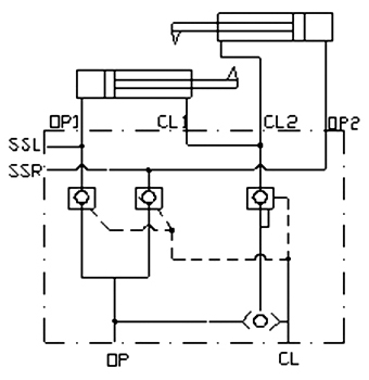 Double-Overcenter-valve